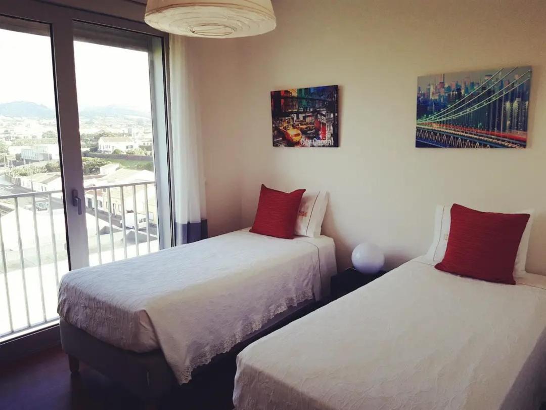 Home At Azores - City View Apartment 蓬塔德尔加达 外观 照片